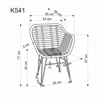 Стул K 541